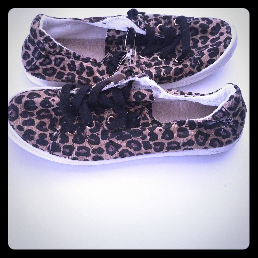Maurices Leopard sneakers